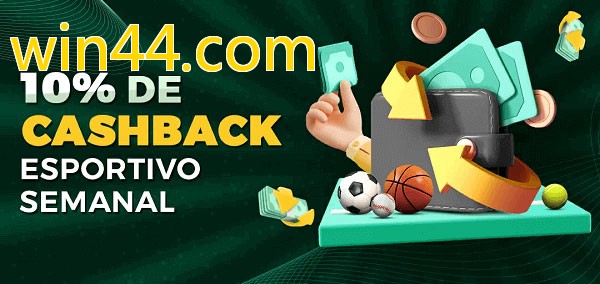 10% de bônus de cashback na win44.com